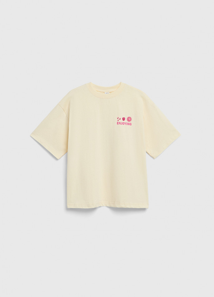 Футболка с принтом для девочек