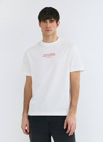 Футболка с принтом