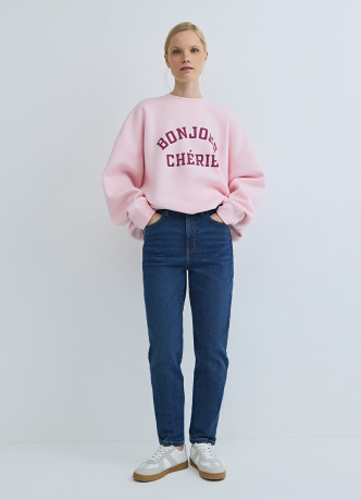 Джинсы Mom с высокой посадкой