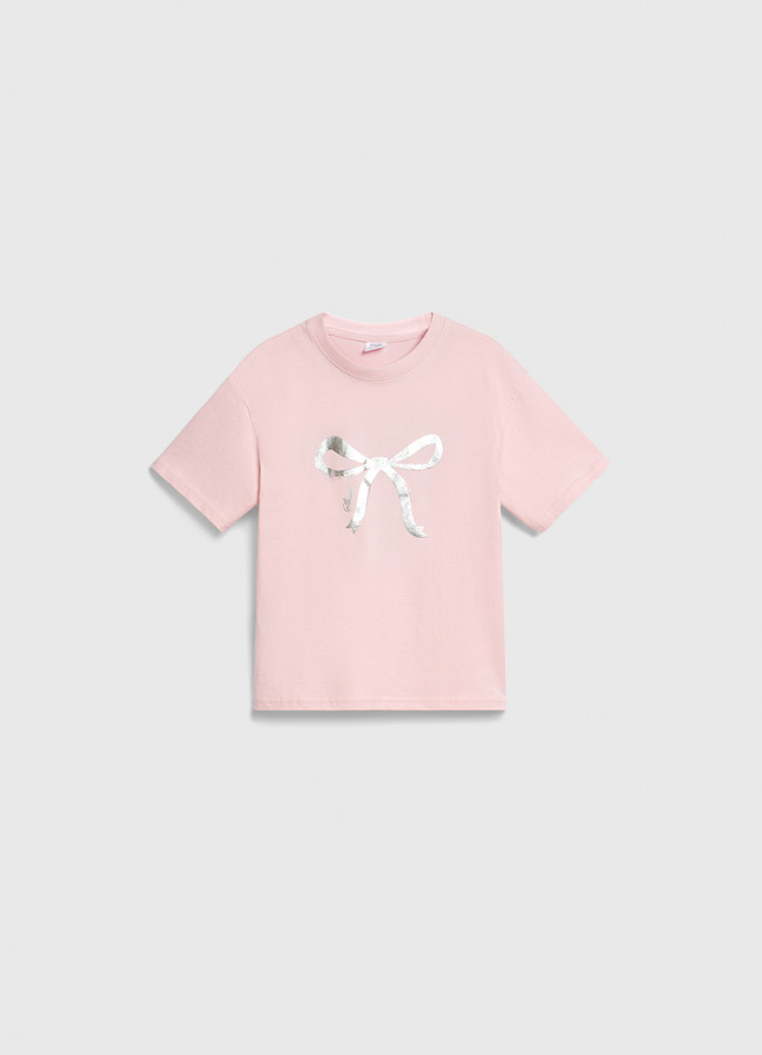 Футболка с принтом для девочек