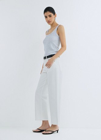 Базовая майка в рубчик