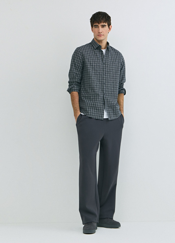 Рубашка клетку