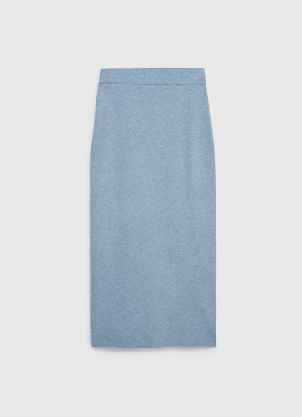 Прямая юбка миди