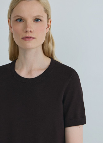 Джемпер с коротким рукавом