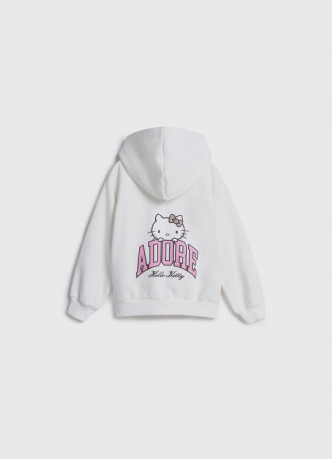 Толстовка с принтом Hello Kitty для девочек