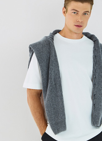 Футболка из мерсеризованного хлопка