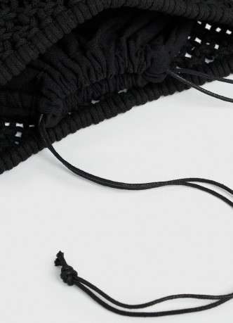 Сумка плетеная макраме