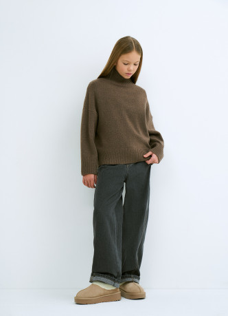 Объёмные джинсы Baggy для девочек