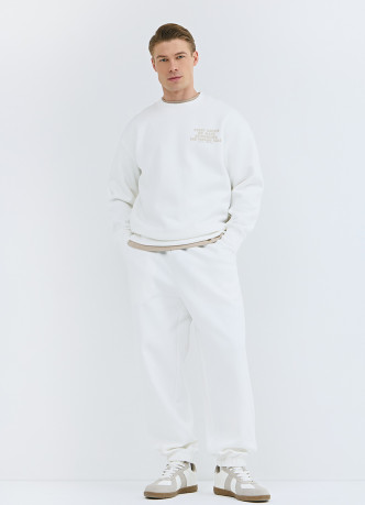 Базовый свитшот с принтом