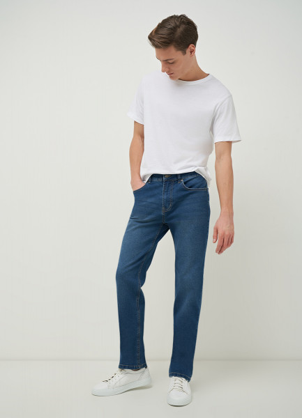 Прямые джинсы, Синий O`Stin MPA10GO02-D2 - фото 1