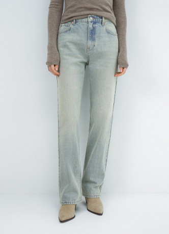 Джинсы Boyfriend с низкой посадкой