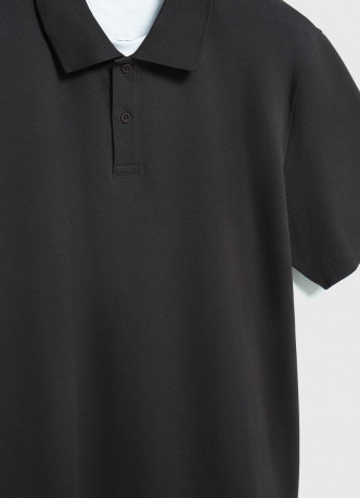 Поло с имитацией второго слоя