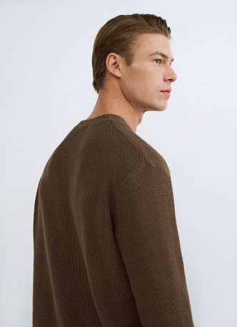 Текстурный джемпер