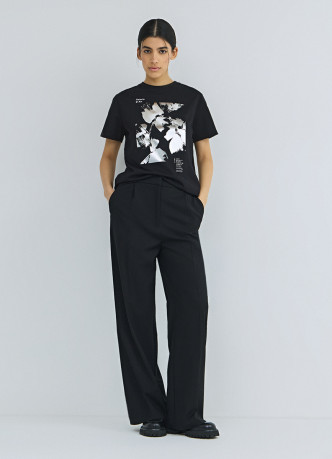 Футболка с принтом