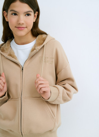 Толстовка на молнии для девочек