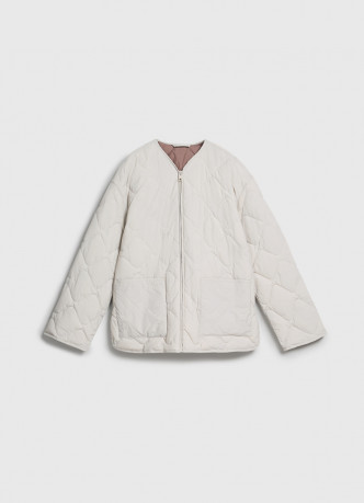 Легкая стеганая утепленная куртка