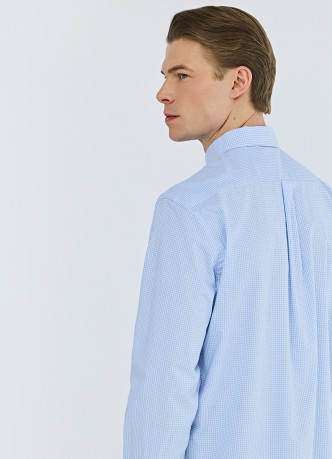 Рубашка в клетку виши