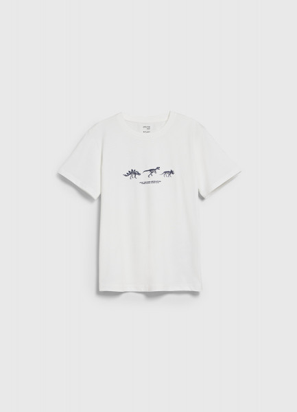 

Футболка с принтом для мальчиков, Бежевый