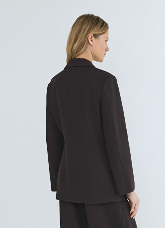 Жакет на запах с завязками