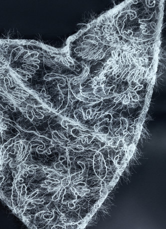 Кружевная косынка