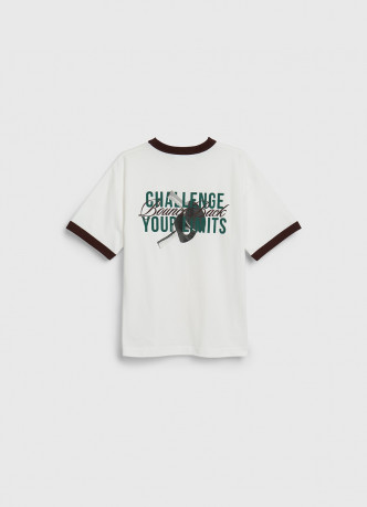 Футболка с объёмным принтом для мальчиков