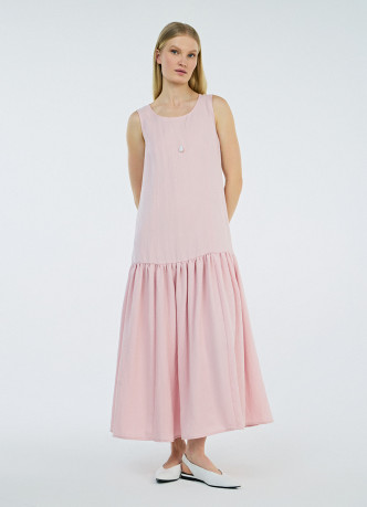 Платье А-силуэта из лиоцелла