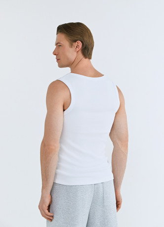 Базовая майка в рубчик