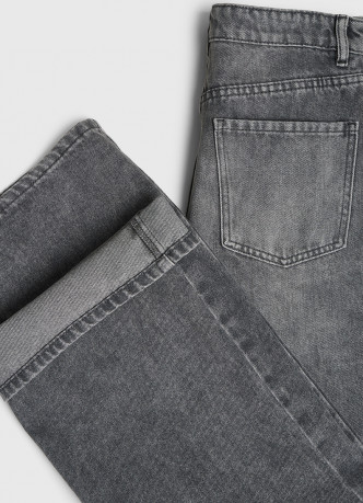 Широкие джинсы Wide leg с высокой посадкой