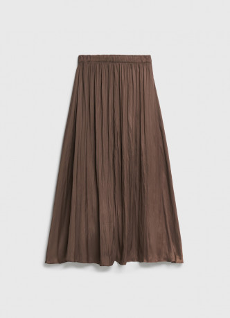 Юбка из ткани с жатым эффектом