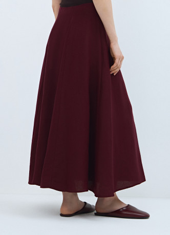 Юбка миди А-силуэта