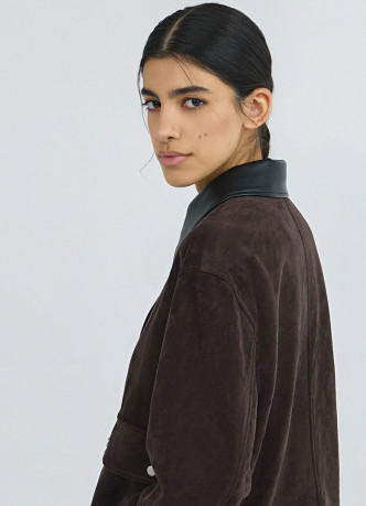 Замшевая куртка