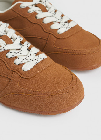 Кеды из искусственной замши для девочек