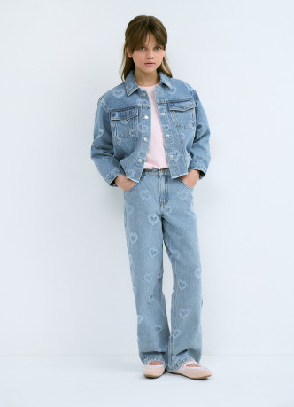 Джинсовая куртка для девочек