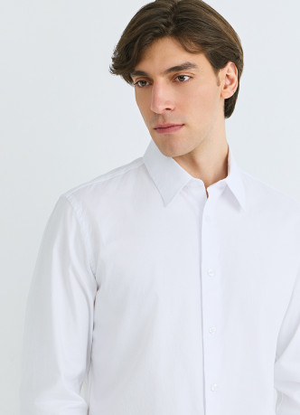 Рубашка из структурной ткани