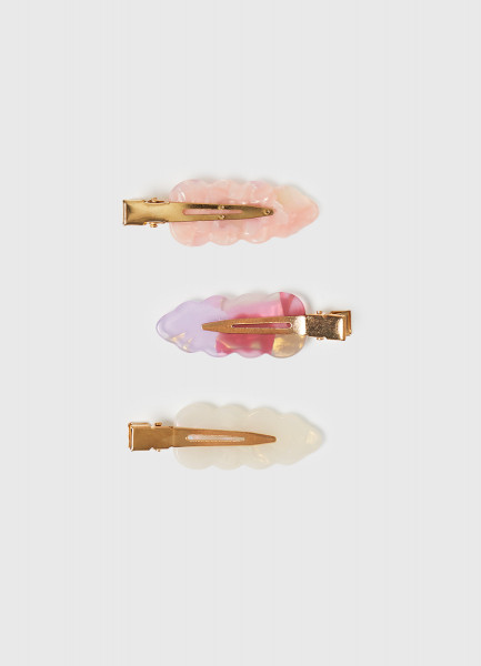 

Набор заколок для волос для девочек, 3 шт., Мультицвет