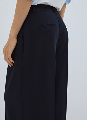 Широкие брюки со стрелками