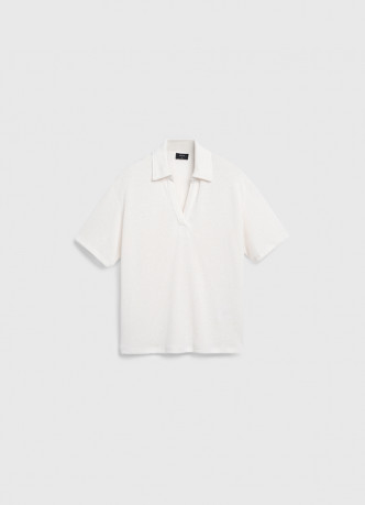 Поло из кроеного трикотажа