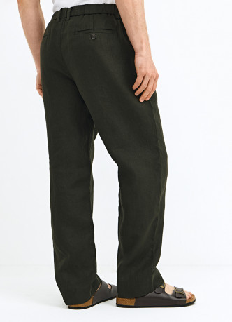 Брюки изо льна