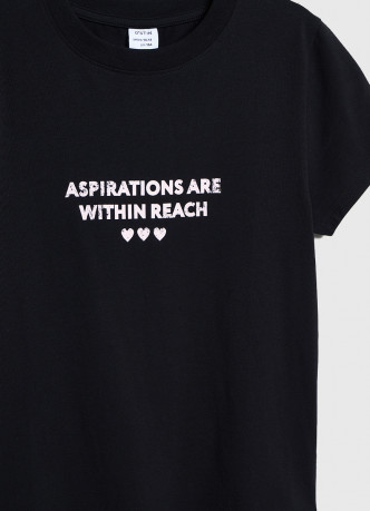 Футболка с принтом для девочек