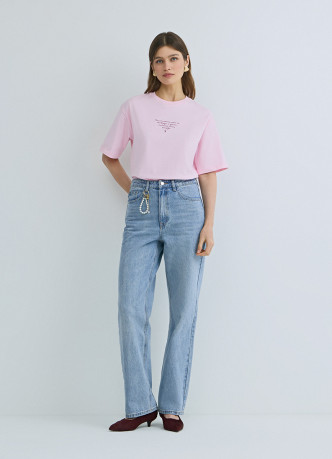 Футболка с принтом