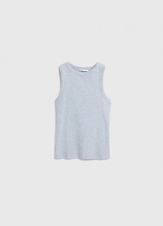 Базовая майка в рубчик