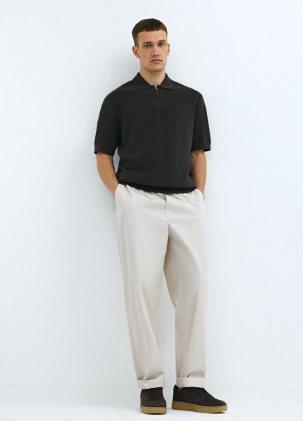 

Брюки из микротвила, Белый