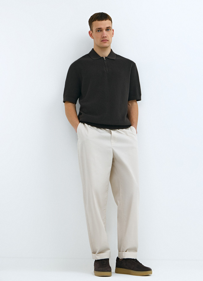 Брюки из микротвила