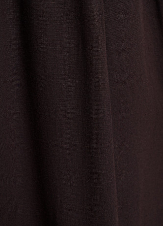 Широкие льняные брюки