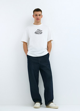 Футболка с принтом