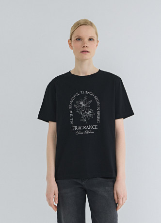 Футболка с принтом