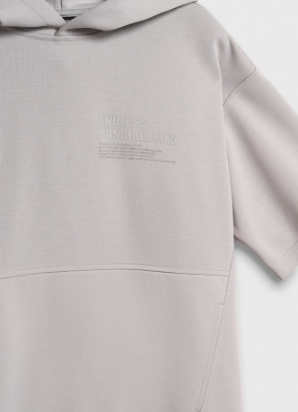 Худи с коротким рукавом для мальчиков