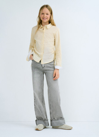 Широкие джинсы Wide leg для девочек