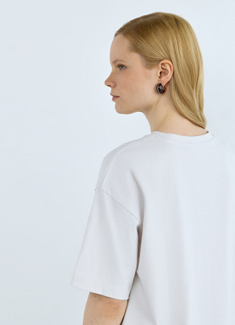 Футболка с цветочным принтом