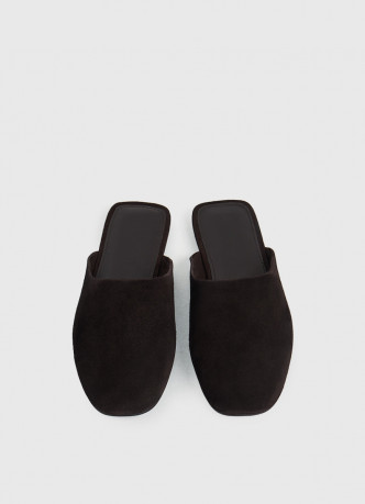 Замшевые мюли